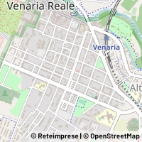 Mapa Venaria Reale
