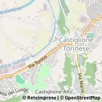 Hartă Castiglione Torinese