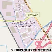 Mapa Stanghella