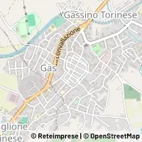 Mapa Gassino Torinese