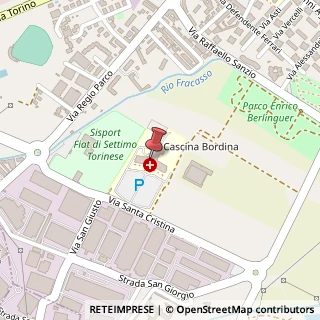 Mappa Via Santa Cristina, 3, 10036 Settimo Torinese, Torino (Piemonte)