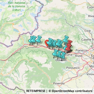 Mappa SS 25, 10050 Borgone Susa TO, Italia (10.74278)