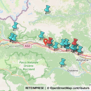 Mappa SS 25, 10050 Borgone Susa TO, Italia (9.0355)