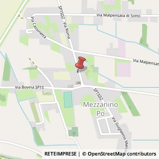 Mappa Via Roma, 9, 27040 Mezzanino PV, Italia, 27040 Mezzanino, Pavia (Lombardia)