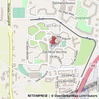 Mappa Piazza falchera 4, 10156 Torino, Torino (Piemonte)