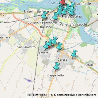 Mappa Via Giovanni Guareschi, 46010 Levata MN, Italia (2.5615)