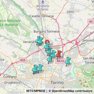 Mappa Strada Vicinale Bellacomba, 10078 Venaria Reale TO, Italia (3.27818)