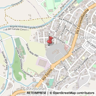 Mappa Via Ozanam, 61, 10090 Castiglione Torinese, Torino (Piemonte)