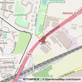 Mappa Via Toce, 501, 10156 Torino, Torino (Piemonte)