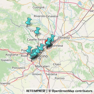 Mappa A55, 10036 Settimo Torinese TO, Italia (9.71688)