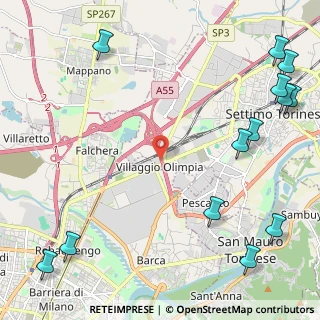 Mappa A55, 10036 Settimo Torinese TO, Italia (3.40077)