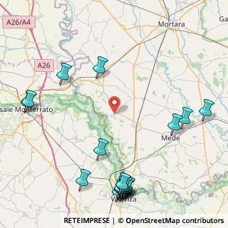 Mappa Via Maestra, 27020 Breme PV, Italia (11.9055)