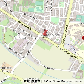 Mappa Via Giuseppina, 31B, 26100 Cremona, Cremona (Lombardia)