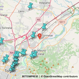 Mappa Corso Giovanni Agnelli, 10036 Settimo Torinese TO, Italia (6.9)