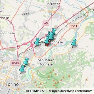 Mappa Corso Giovanni Agnelli, 10036 Settimo Torinese TO, Italia (2.36636)