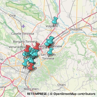 Mappa Corso Giovanni Agnelli, 10036 Settimo Torinese TO, Italia (7.004)