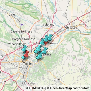 Mappa Corso Giovanni Agnelli, 10036 Settimo Torinese TO, Italia (5.8425)