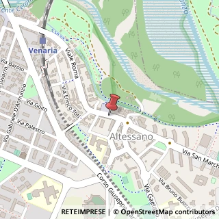 Mappa Via Canale Aldo, 16, 10078 Venaria Reale, Torino (Piemonte)