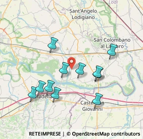 Mappa Via Po, 27010 San Zenone al po PV, Italia (7.13727)