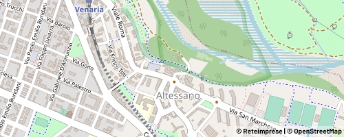 Mappa Venaria Reale