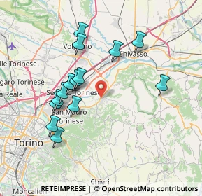 Mappa Via Vittorio Veneto, 10090 Gassino Torinese TO, Italia (7.13067)