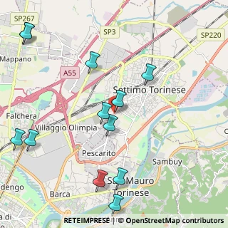 Mappa Corso IV Novembre, 10036 Settimo Torinese TO, Italia (2.5825)