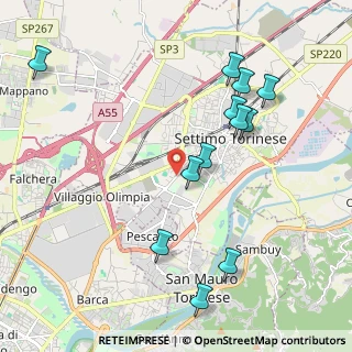 Mappa Corso IV Novembre, 10036 Settimo Torinese TO, Italia (2.21333)