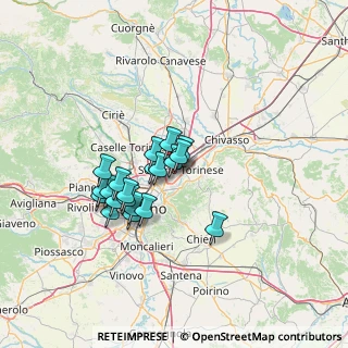 Mappa Corso IV Novembre, 10036 Settimo Torinese TO, Italia (10.6935)