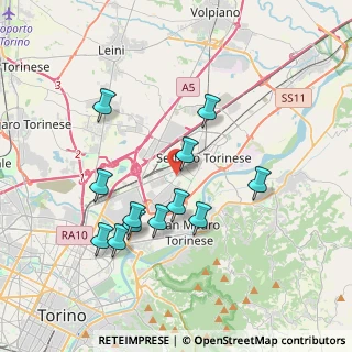 Mappa Corso IV Novembre, 10036 Settimo Torinese TO, Italia (3.58333)