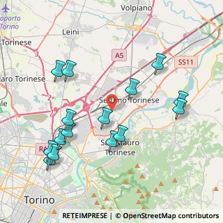 Mappa Corso IV Novembre, 10036 Settimo Torinese TO, Italia (4.388)