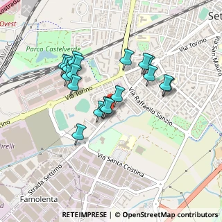 Mappa Corso IV Novembre, 10036 Settimo Torinese TO, Italia (0.398)