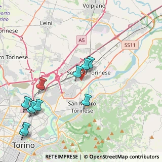 Mappa Via Alessandria, 10036 Settimo Torinese TO, Italia (4.94818)