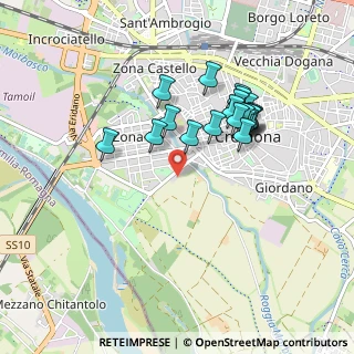 Mappa Via del Sale, 26100 Cremona CR, Italia (0.818)