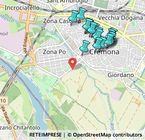 Mappa Via del Sale, 26100 Cremona CR, Italia (1.017)