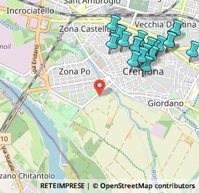 Mappa Via del Sale, 26100 Cremona CR, Italia (1.1715)