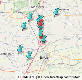 Mappa Via Arzerini, 35048 Stanghella PD, Italia (6.20182)