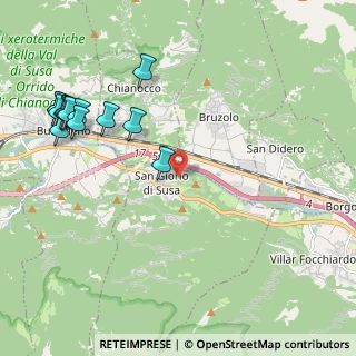 Mappa Via Castello, 10050 San Giorio di Susa TO, Italia (2.635)