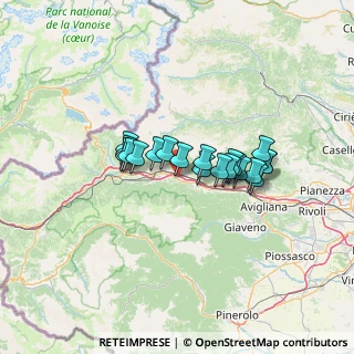 Mappa Via Castello, 10050 San Giorio di Susa TO, Italia (9.726)