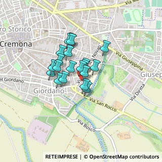 Mappa Via Vincenzo Lancetti, 26100 Cremona CR, Italia (0.286)