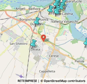 Mappa Via C. Pisacane, 46030 Magri MN, Italia (2.76727)