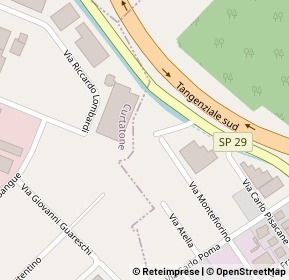 Mappa Via Montefiorino, 46030 Borgo Virgilio MN, Italia (0.15)