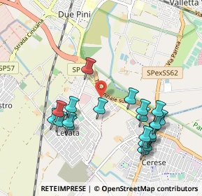 Mappa Via Montefiorino, 46034 Borgo Virgilio MN, Italia (1.042)