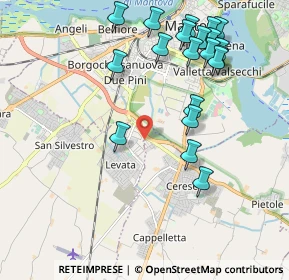 Mappa Via Montefiorino, 46034 Borgo Virgilio MN, Italia (2.2735)