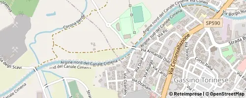 Mappa Gassino Torinese