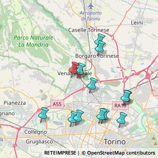 Mappa Via Gabriele D'Annunzio, 10141 Venaria Reale TO, Italia (4.3)