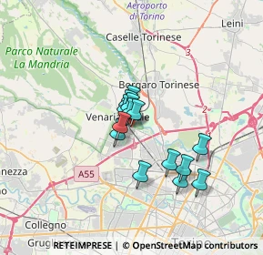 Mappa 10079 Venaria Reale TO, Italia (2.31286)