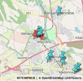 Mappa 10079 Venaria Reale TO, Italia (2.05714)