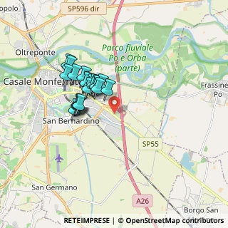 Mappa Strada Valenza, 15040 Pomaro Monferrato AL, Italia (1.4295)