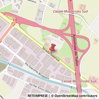 Mappa Strada Valenza, 4B, 15033 Casale Monferrato, Alessandria (Piemonte)