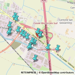 Mappa Strada Valenza, 15040 Pomaro Monferrato AL, Italia (0.513)